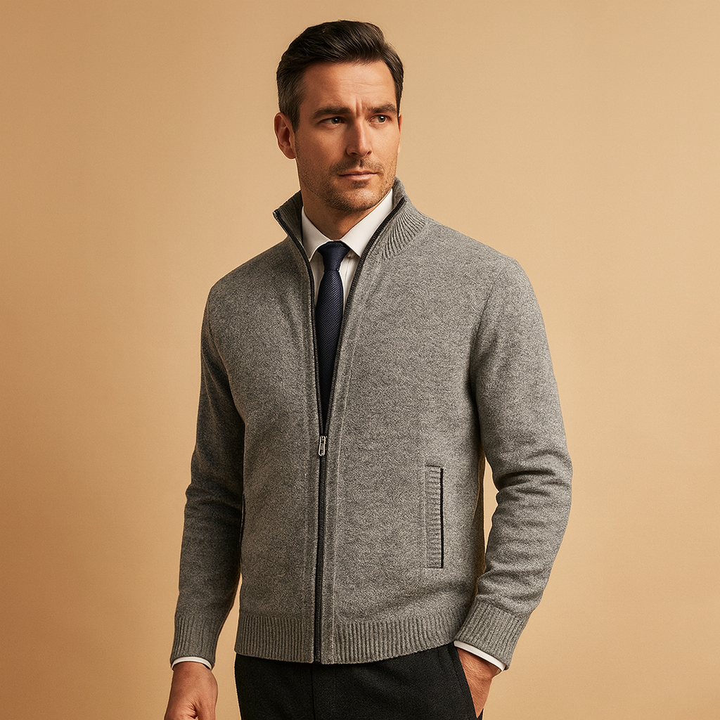 Gilet hiver épais et chaud pour homme réversible