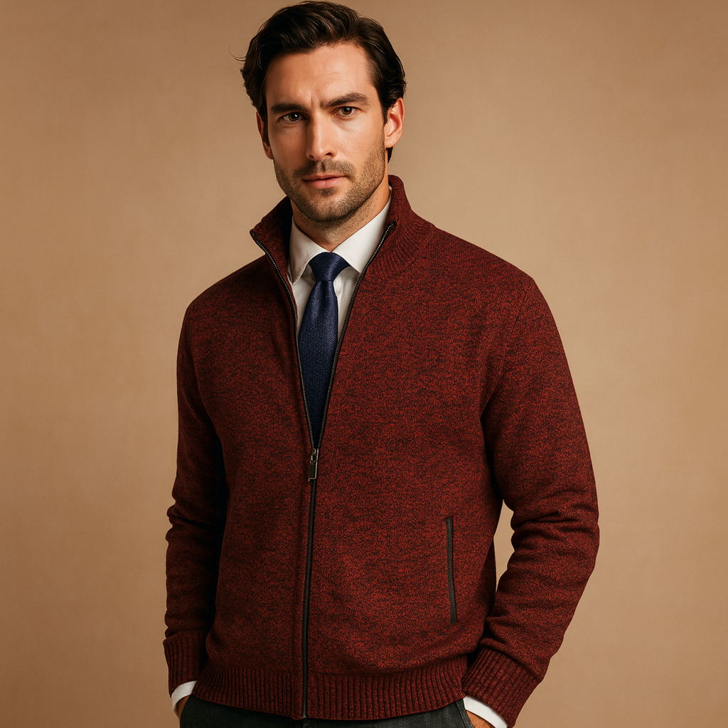 Gilet hiver épais et chaud pour homme réversible