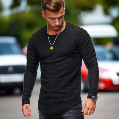 Sweat-shirt Col Rond Slim Fit Homme - PanierRoyale