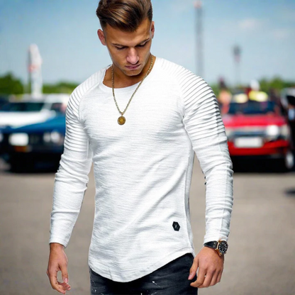Sweat-shirt Col Rond Slim Fit Homme