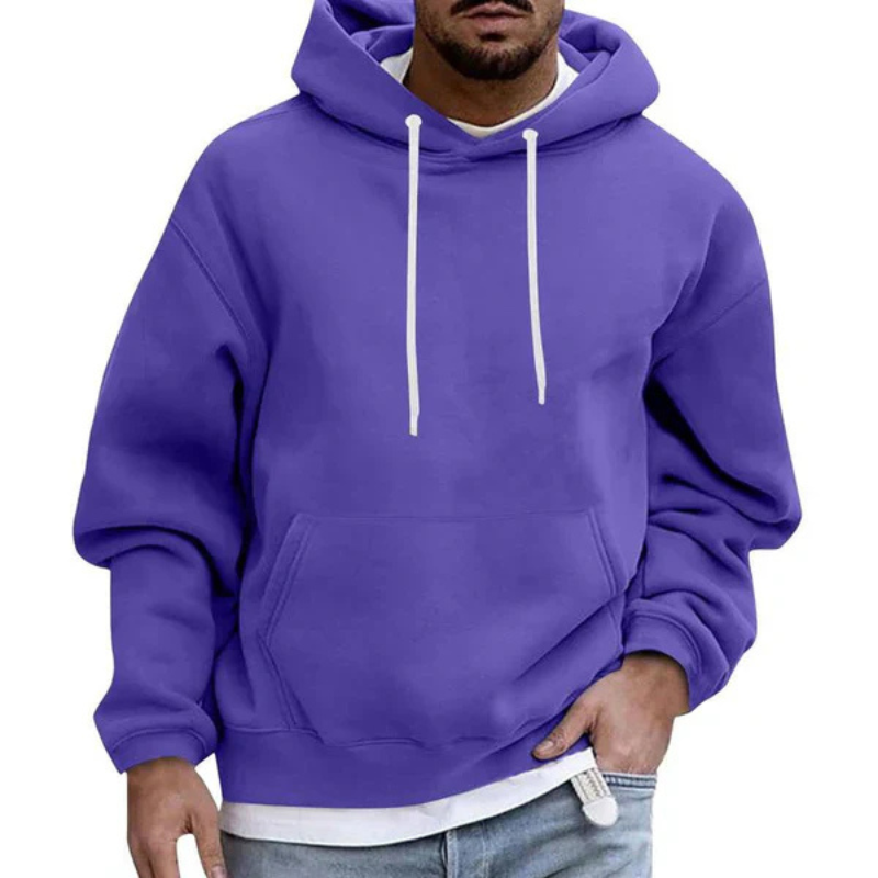 Sweat à capuche Grand Format Confort avec Poches Réglables
