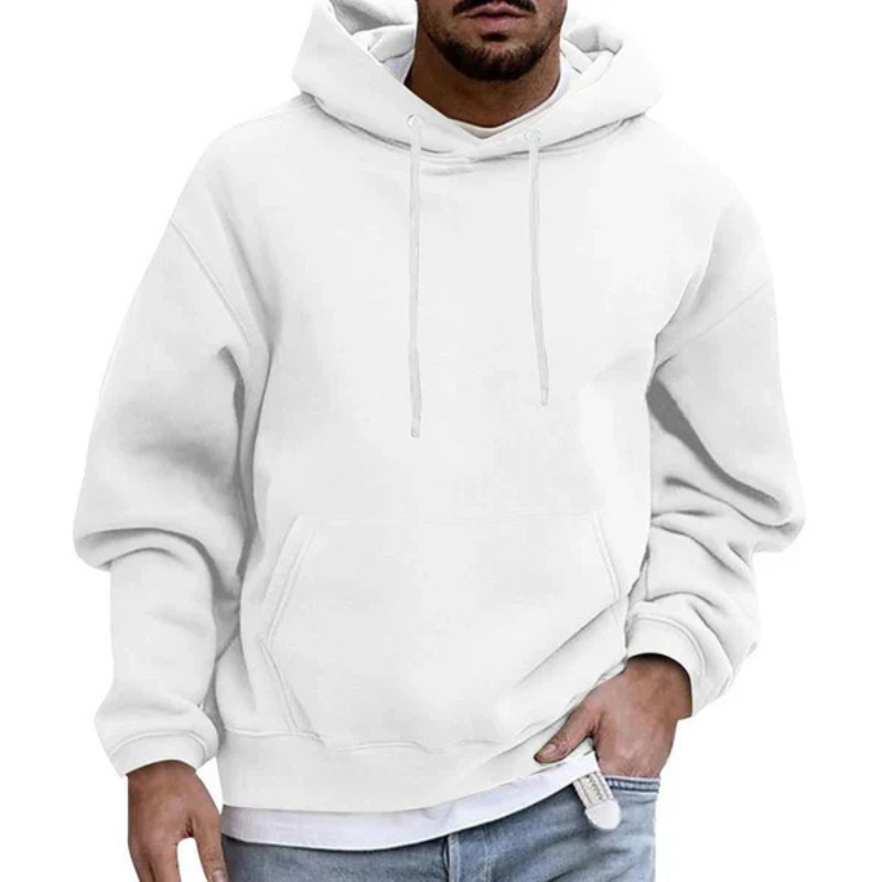 Sweat à capuche Grand Format Confort avec Poches Réglables