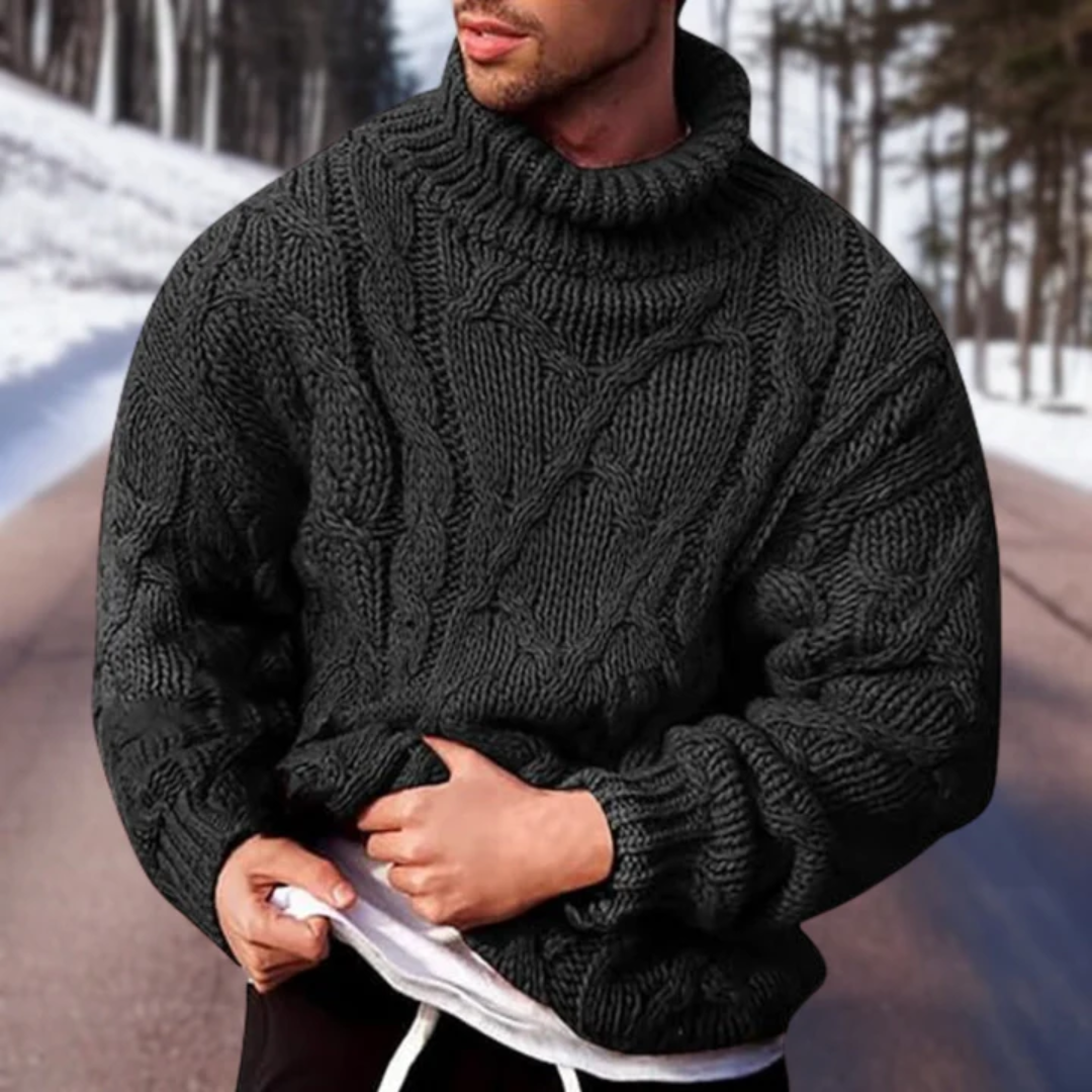 Pull Col Roulé Femme Confort et Élégant - PanierRoyale