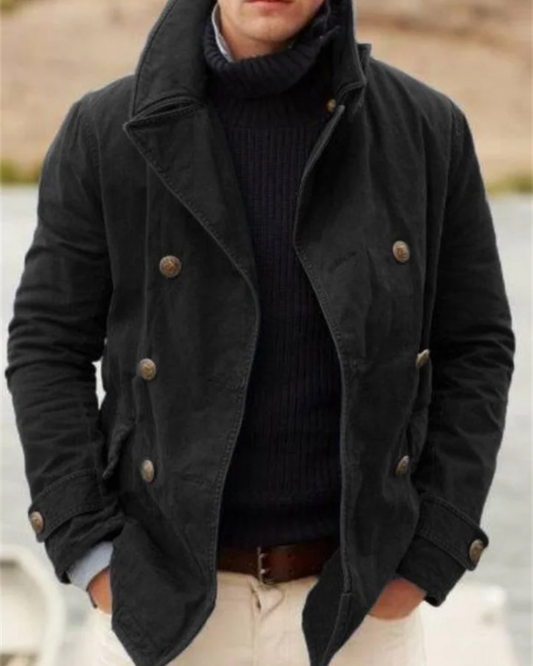 Veste Denim Jean Classique Manches Longues - PanierRoyale