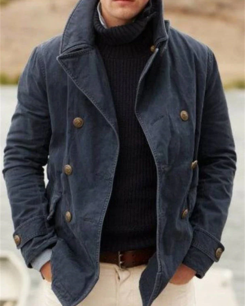 Veste Denim Jean Classique Manches Longues
