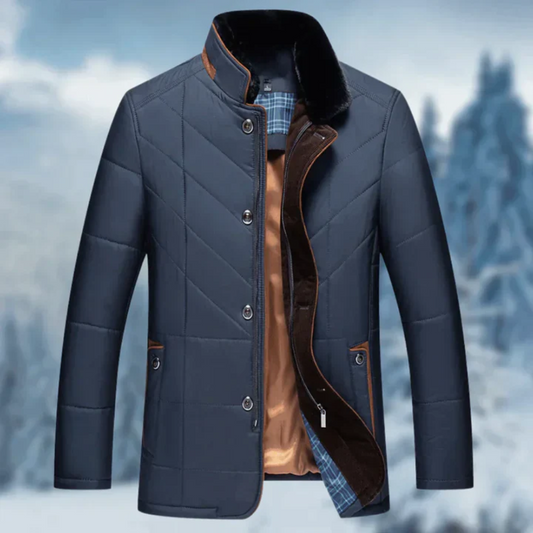 Veste Hiver Étanche à Manches Longues avec Capuchon et Poches - PanierRoyale