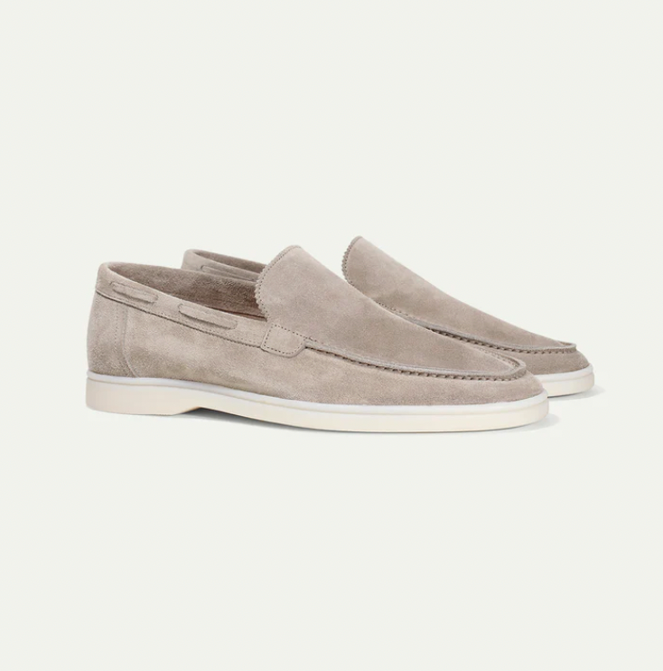 Chaussures Homme Cuir Gris Élégantes et Confortables