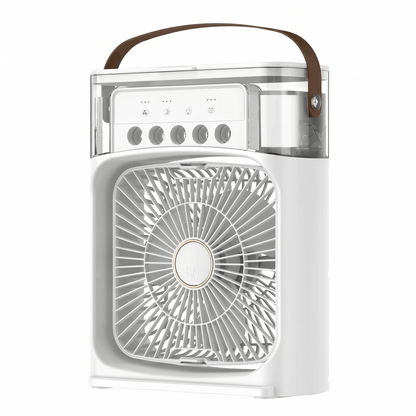 Ventilateur de Bureau Brumisateur Silencieux – Rafraîchisseur USB Portable