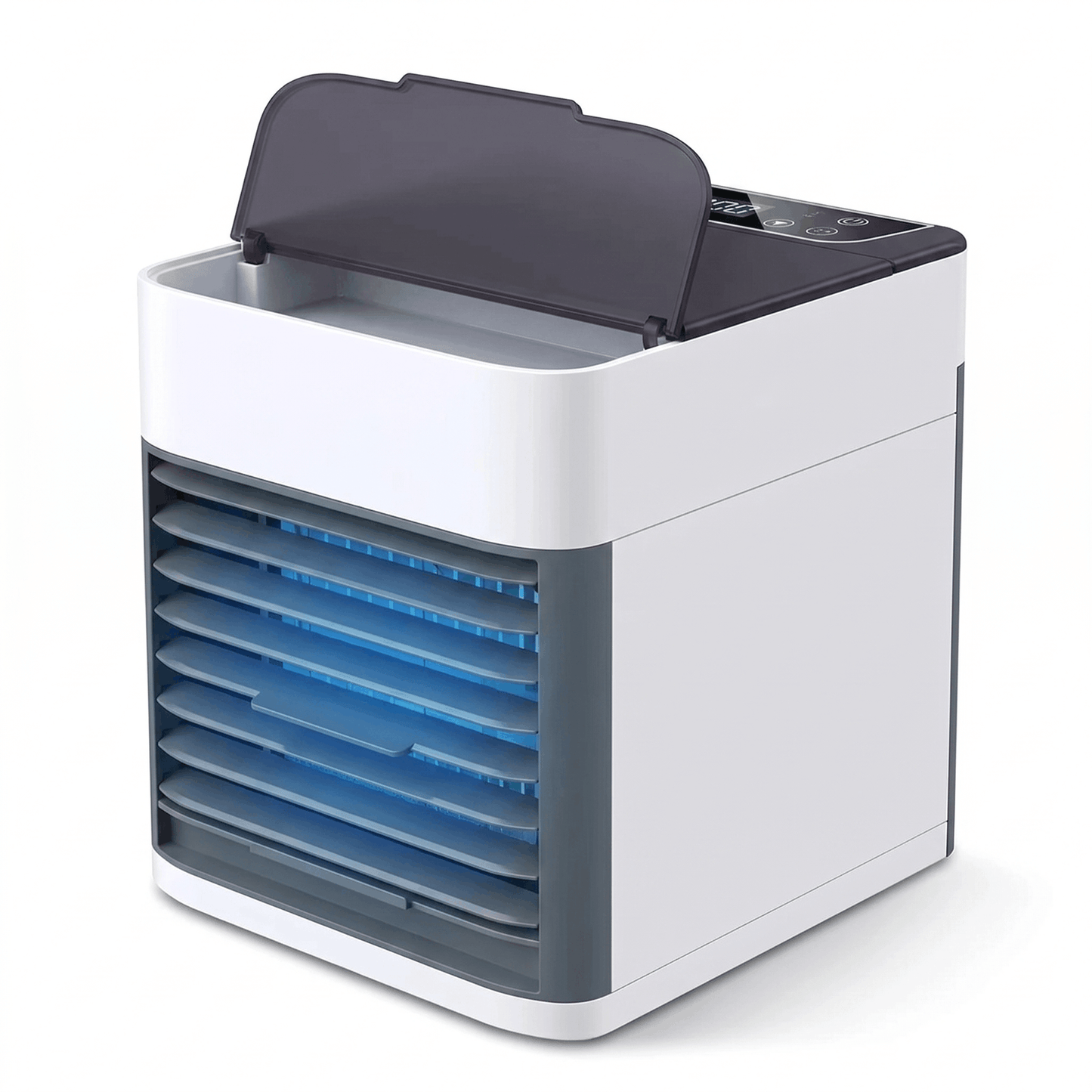 Mini Climatiseur d'Air Portable 3-en-1 – Ventilateur, Rafraîchisseur & Humidificateur