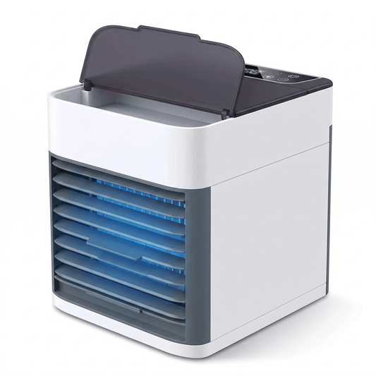 Mini Climatiseur d'Air Portable 3-en-1 – Ventilateur, Rafraîchisseur & Humidificateur