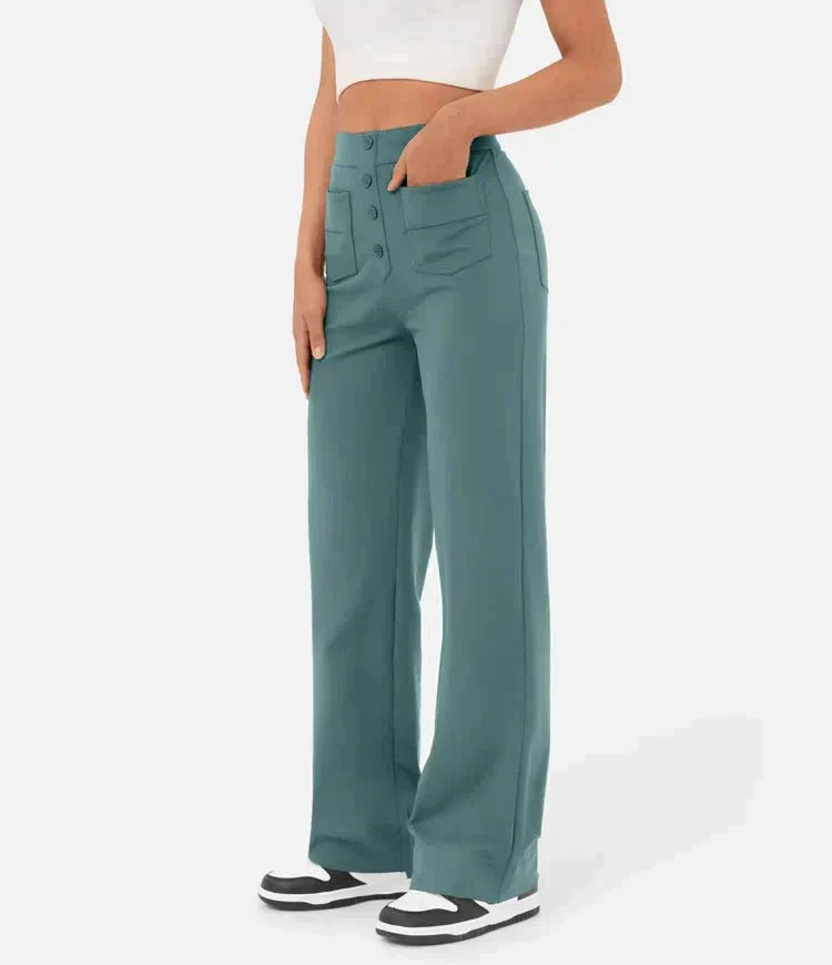 Pantalon femme noir comfy et élégant