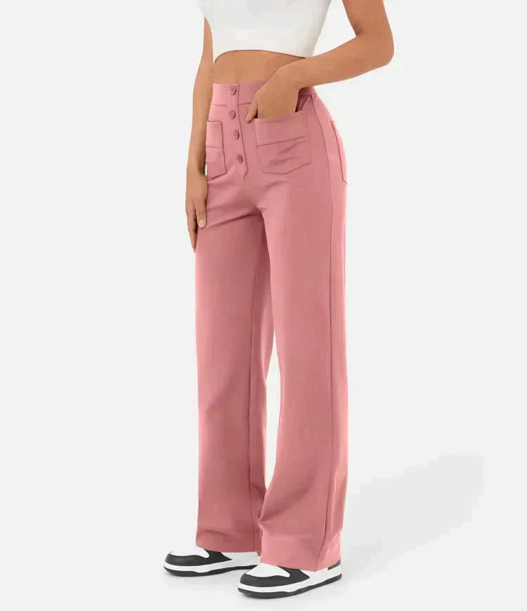 Pantalon femme noir comfy et élégant
