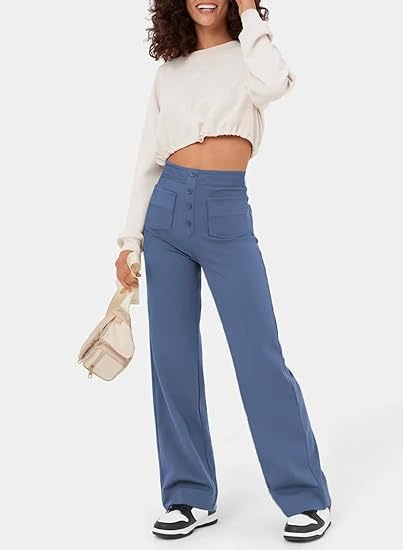 Pantalon femme noir comfy et élégant