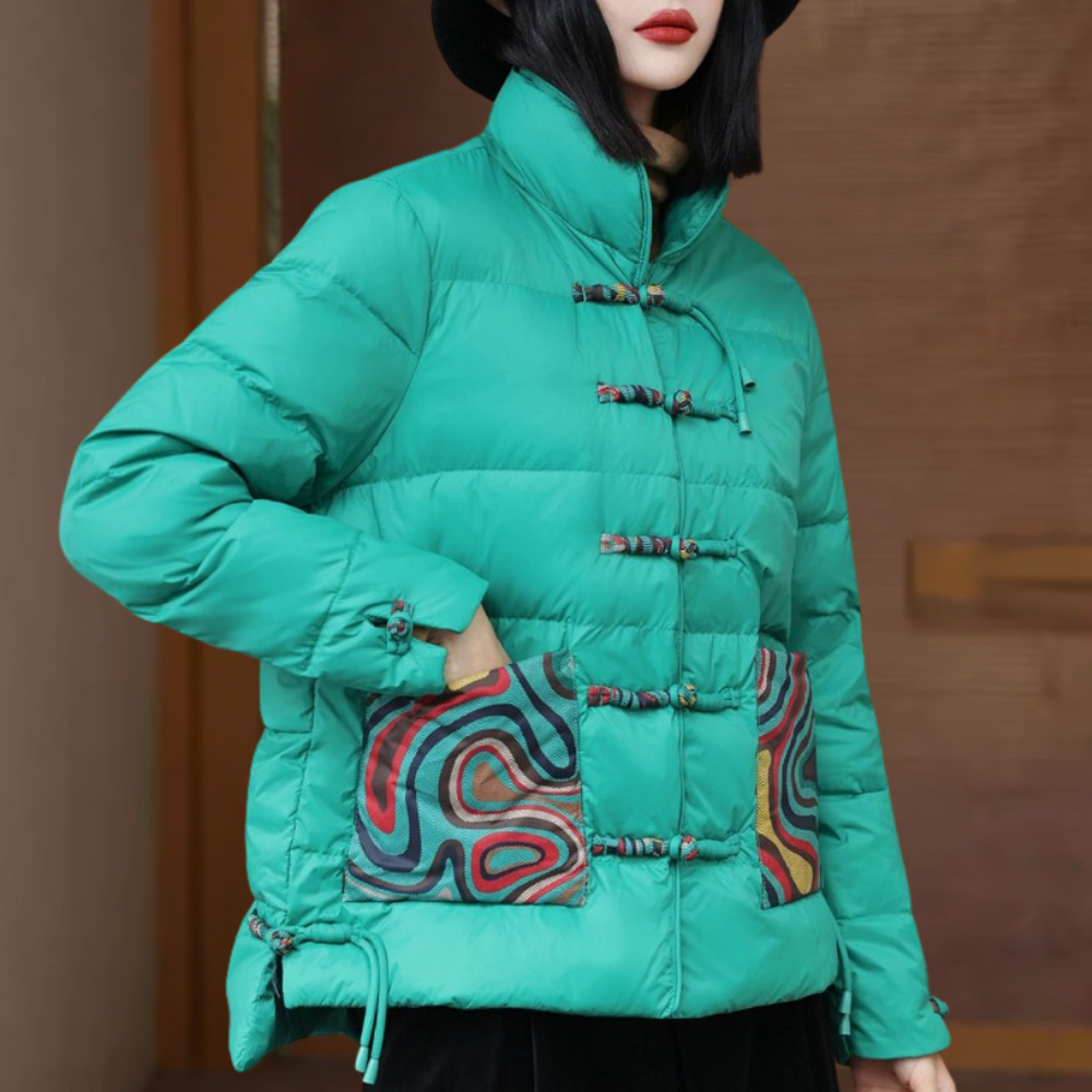 NEJLA - Manteau Moderne d'Hiver pour Femmes