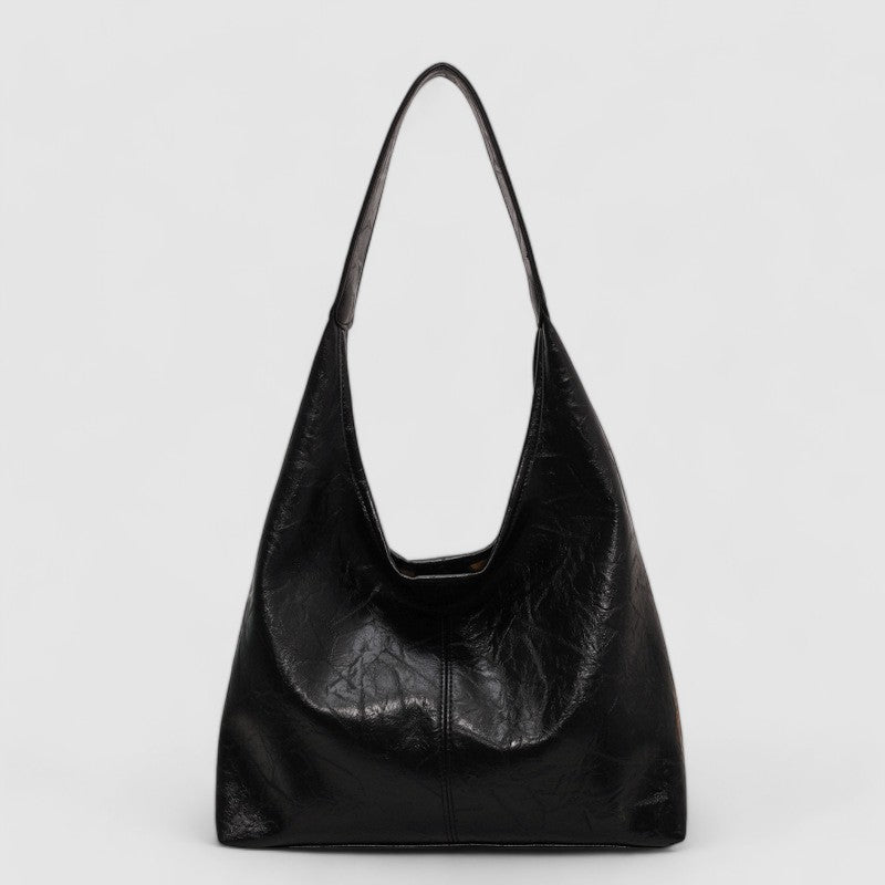 Sac à Main Grand Modèle en Cuir Végétal avec Pochette Intérieure - PanierRoyale