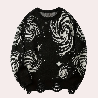 JOSHUA - Pull Tricoté Moderne pour Hommes