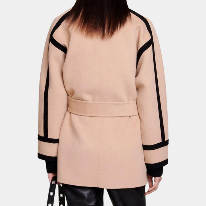 Veste Ceinturée Élégante avec Ceinture - vue 3