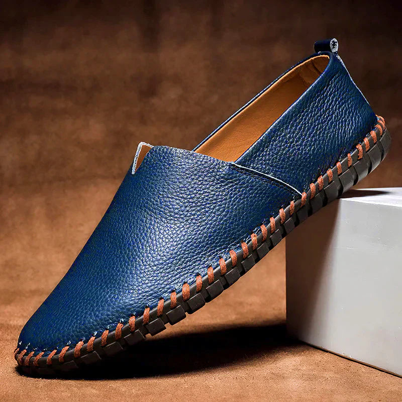Chauffure Homme Cuir Italien Élégant