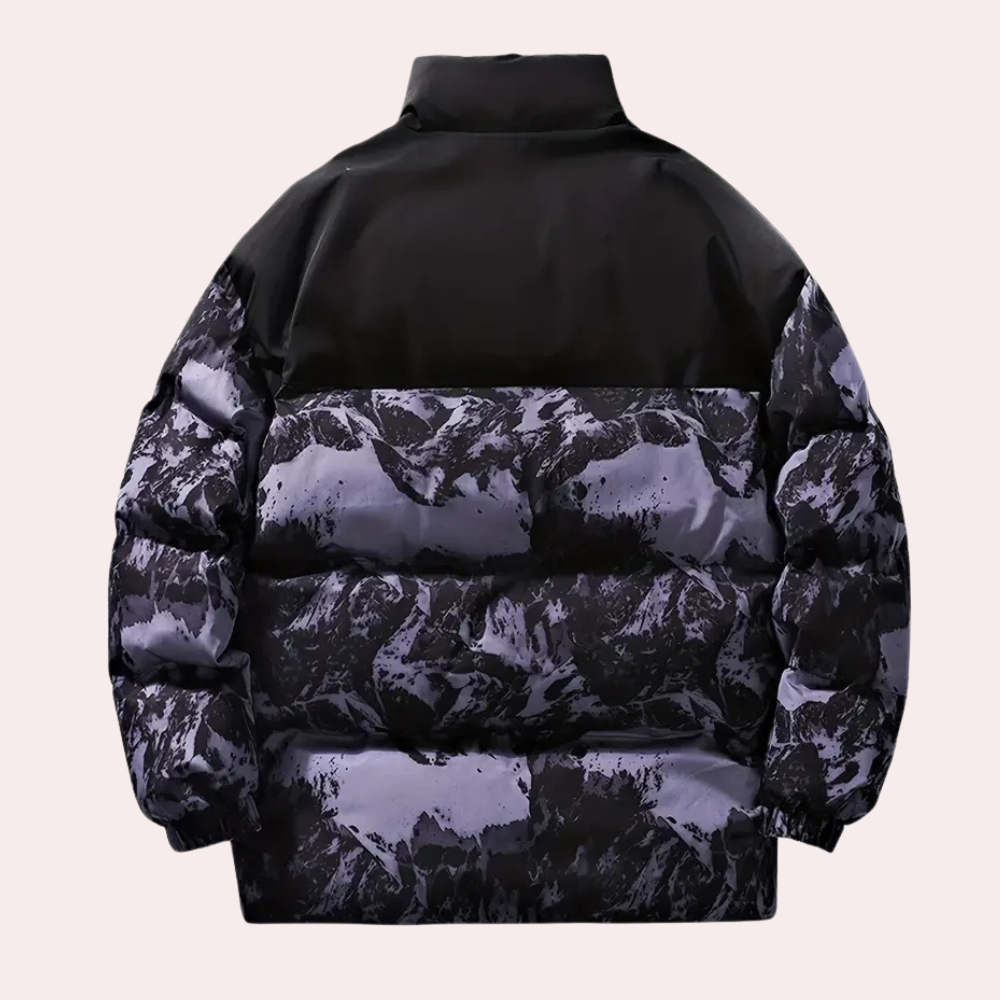 Veste d'Hiver Élégante Noire - vue 2