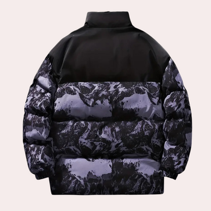 Veste d'Hiver Élégante Noire - vue 2