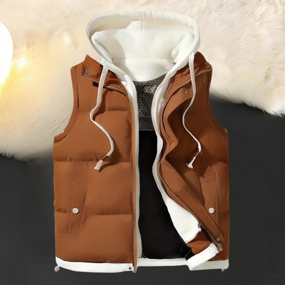 Gilet à Capuche Homme Chic et Confortable