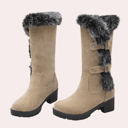 Bottes Hiver Femmes Chaussures Neige Chaudes