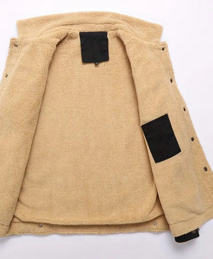 Blouson jean décontracté pour homme
