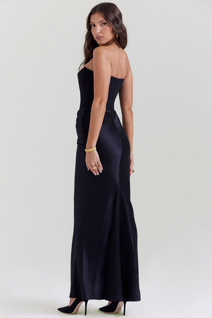 Robe de Mariage sans Bretelles pour Femme Grande Taille