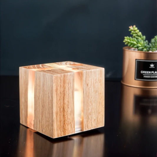 Lampe Bois Design Pour Salon - PanierRoyale