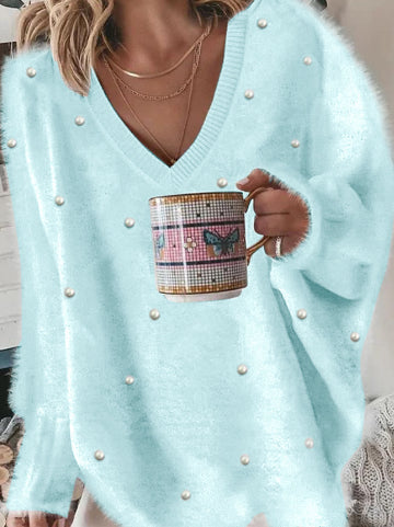 Pull Grande Taille Féminin Confortable Chic