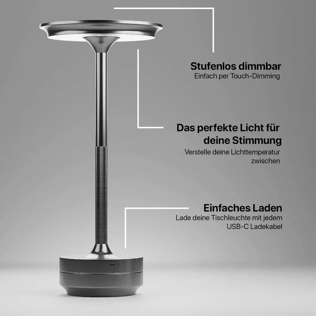 Lampe de Bureau Vintage Élégante avec Abat-Jour