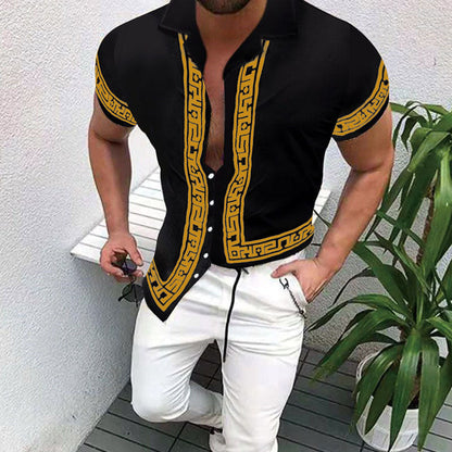 Chemise Homme Hawaïenne à Fleurs Colorées