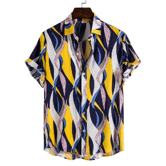 Chemise Homme Décontractée Style Bohème - BerlinGlamour