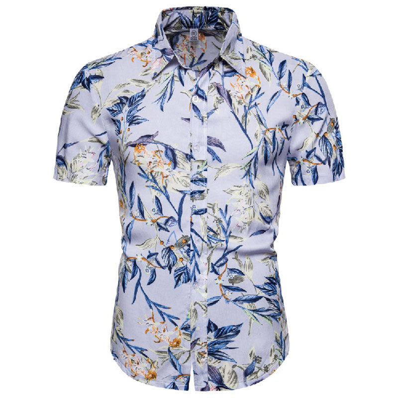 Chemise Homme Décontractée Lin et Coton pour Été - BerlinGlamour