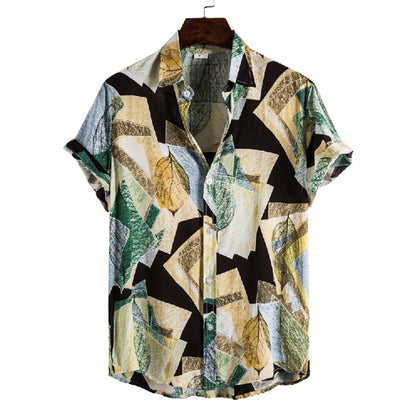 Chemise décontractée Homme Imprimé Coloré - BerlinGlamour