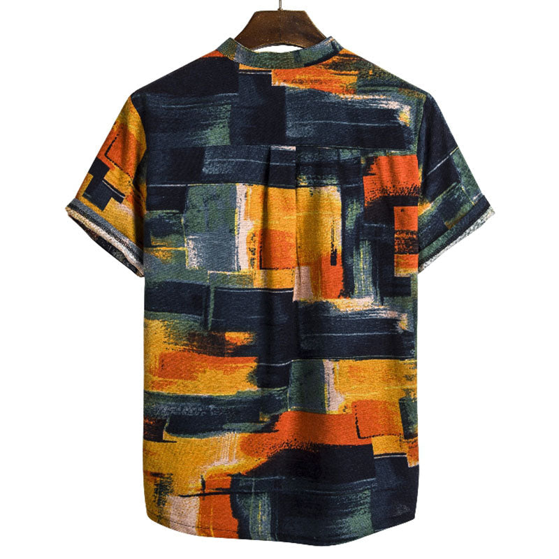 Chemise Décontractée Imprimée pour Homme
