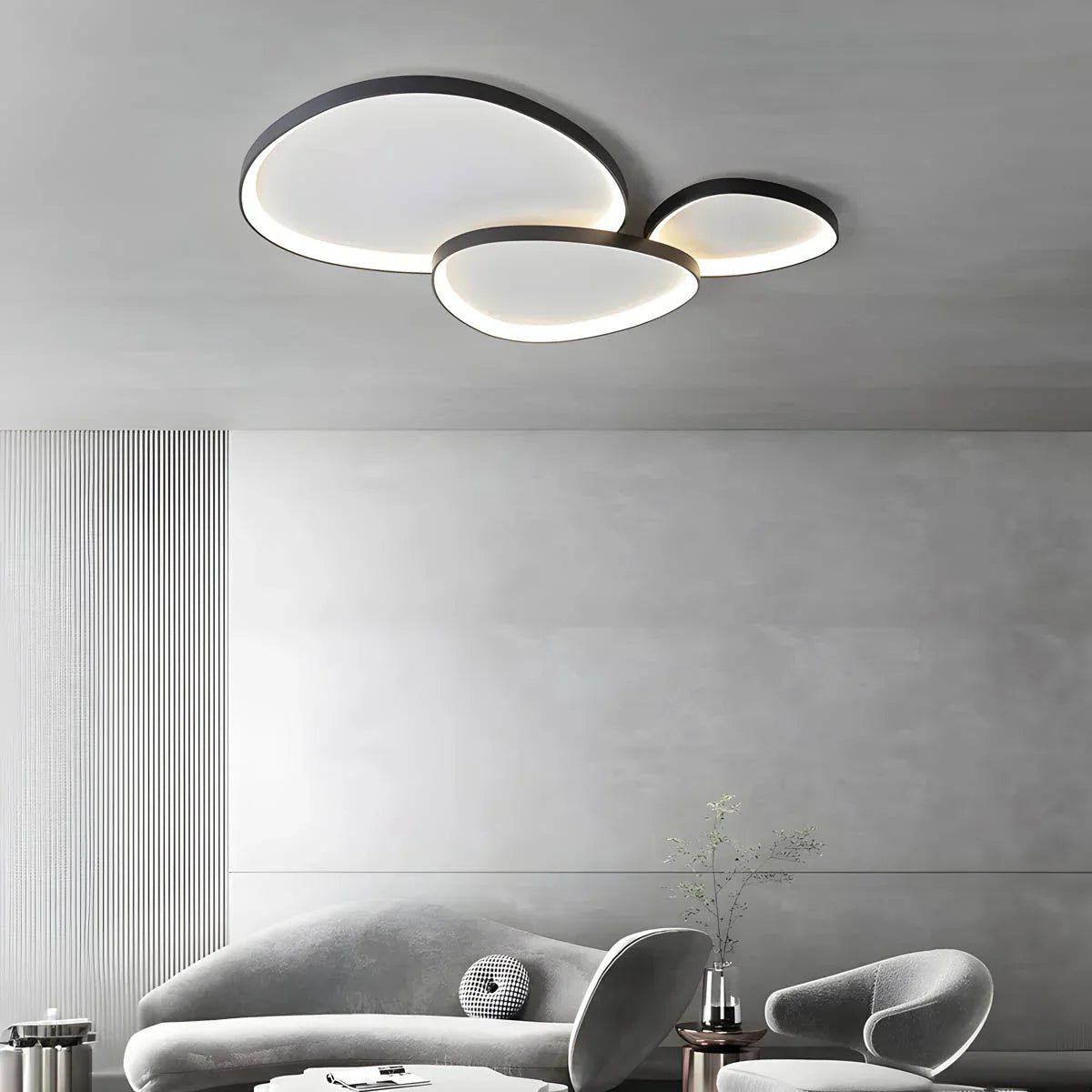 Lampe Plafond LED Skandinave Design Élégant