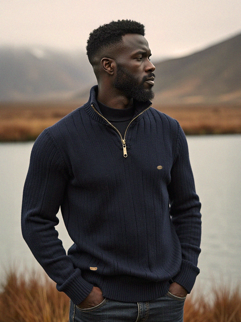 Pullover en Laine Chaleureux pour Homme