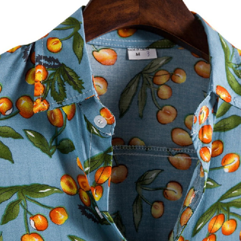 Chemise Homme Manche Courte Bleu Marine