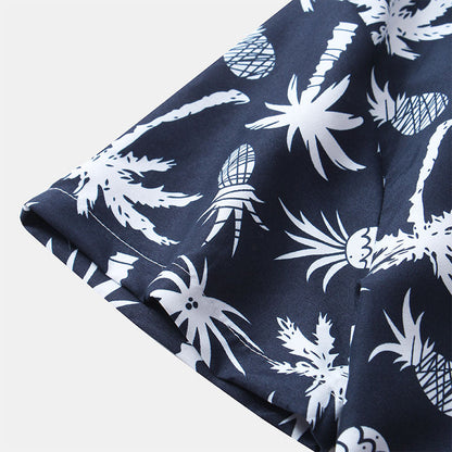 Chemise Homme Manche Courte Marine à Imprimer