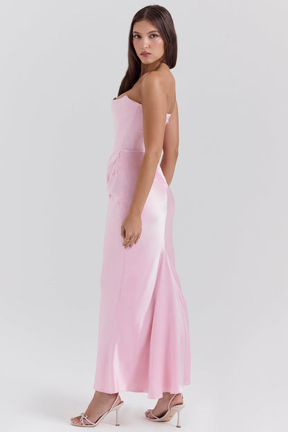 Robe de Mariage sans Bretelles pour Femme Grande Taille