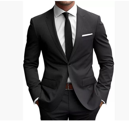 Costume Homme Slim Fit Élégant pour Printemps