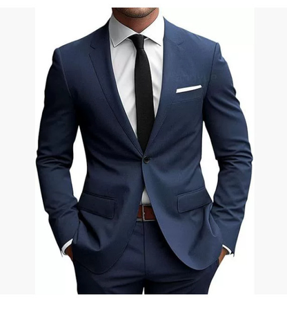 Costume Homme Slim Fit Élégant pour Printemps