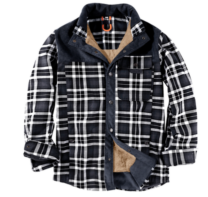 Veste Flanelle Homme Élégante et Chaude
