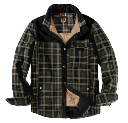 Veste Flanelle Homme Élégante et Chaude