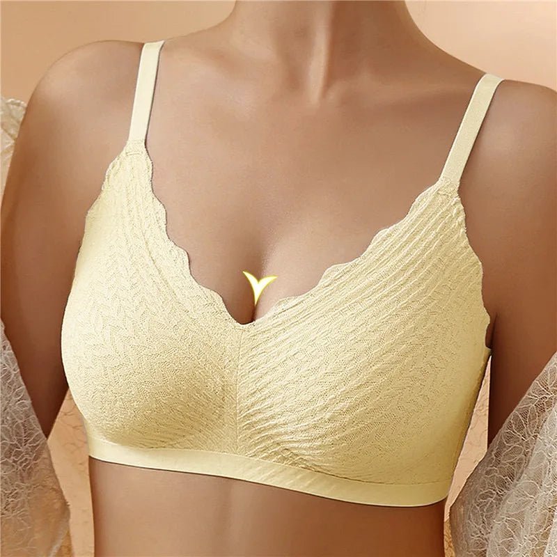 Bralette Femme Sans Armatures Confort Léger Maintien Naturel