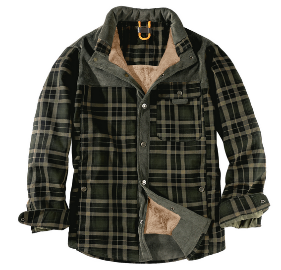 Veste Flanelle Homme Élégante et Chaude - PanierRoyale