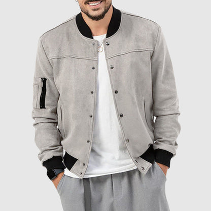 Veste Homme Hiver Étanche avec Capuchon et Poches Zippées
