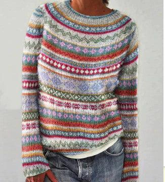 Pull Femme en Laine Mélange Doux et Chic
