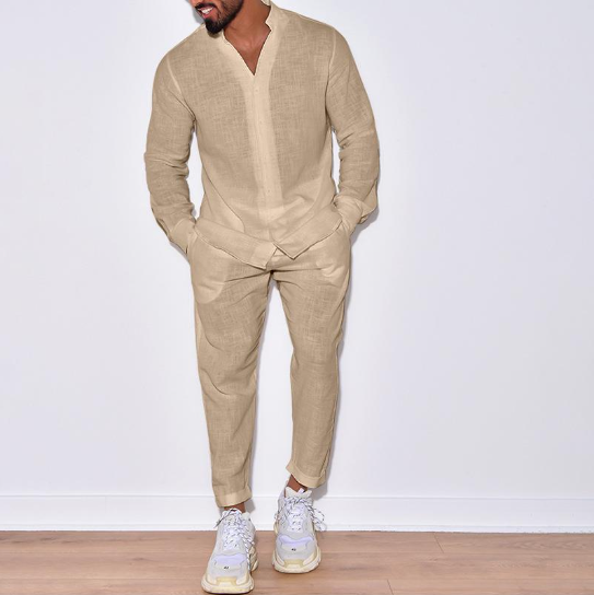 Costume Homme Casual pour Printemps Été - PanierRoyale